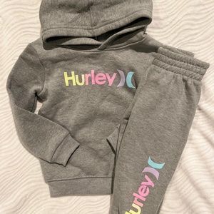 Hurley Girls Sweat Suit
